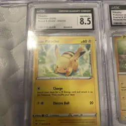 Pokemon Lot Of 5 Cgc Graded Pikachu Cards - Image 5