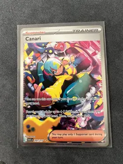 Pokemon TCG ASC Canari Trainer-Supporter 291/217 Card - Image 1