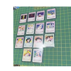 Sailor Moon CCG Bandai Princess/Event Card Lot English Moon/Mercury/Mars 15 - Image 1