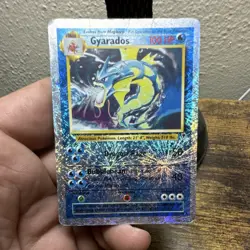 Pokemon Gyarados Legendary Collection Reverse Holo English 12/110 100 HP Card - Image 1