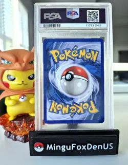 2000 Pokemon 1st Edition Here Comes Team Rocket! Holo #15 PSA 8 Graded VINTAGE - Image 2