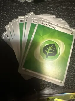 ✨ Pokemon Card Bulk Lot — 208 Cards! ✨ Grass Energy - Image 5
