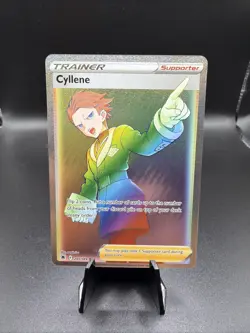 Pokemon TCG Cyllene Astral Radiance Holo Card 201/189 Secret Rare - Image 1