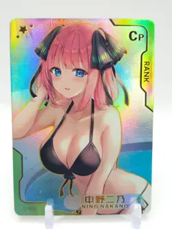 Goddess Story - Anime Waifu Trading Card - Nino Nakano - Image 1