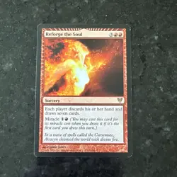 MTG Innistrad Remastered Reforge the Soul Regular Card, Near Mint Condition - Image 1