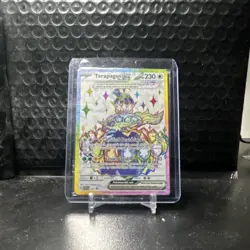 Pokemon Terapagos ex 165 Scarlet & Violet Promo Full Art Holo Card 230 HP EX - Image 1