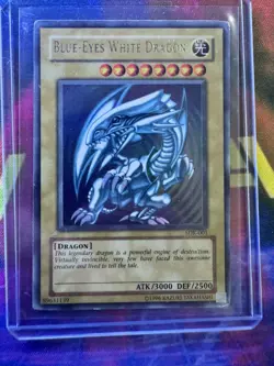 Blue-Eyes White Dragon SDK-001/SKE-001 Konami 2-Card Lot - Image 3