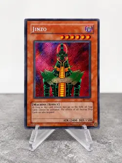 Jinzo BPT-011 Secret Rare Yu-Gi-Oh Card Ultra Clean NM/Mint Strong Holo - Image 1