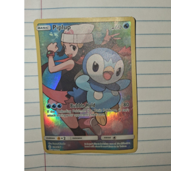 Pokemon TCG Crown Zenith Holo 3 Card Lot Piplup Sandygast Mountain Ramming - Image 1