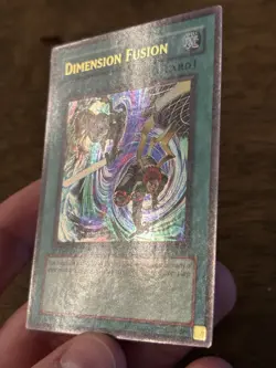 Dimension Fusion Spell Card IOC-094 1st Edition Holo Invasion of Chaos - Image 3