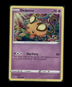 Dedenne - Promo SWSH: Sword & Shield Promo Cards SWSH080 NM - Image 1