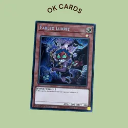 BLMM-EN104 Fabled Lurrie Alt Art Secret Rare 1st Ed YuGiOh - Image 1