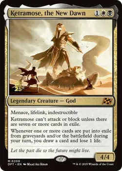 MTG Ketramose, the New Dawn - Foil - Prerelease Promo, Prerelease & Release Prom - Image 1