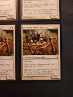 4x Stalwart Shield-Bearers Rise of the Eldrazi NM Magic The Gathering MTG Tcg ** - Image 4