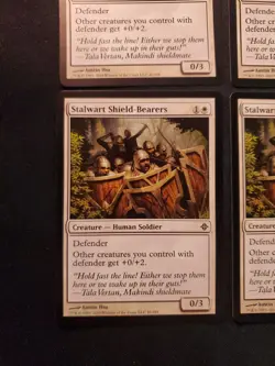 4x Stalwart Shield-Bearers Rise of the Eldrazi NM Magic The Gathering MTG Tcg ** - Image 5