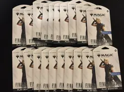 20x Magic The Gathering Final Fantasy Play Booster Sleeved Sealed Packs - Image 1