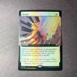 Erode (Extended Art) FOIL Secrets of Strixhaven 0310 - Image 1