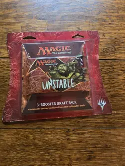 Magic the Gathering - Unstable - 3 Booster Draft Blister Pack - Factory Sealed - Image 1