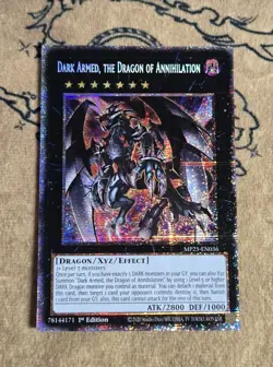 Yugioh Dark Armed, the Dragon of Annihilation MP25-EN036 Starlight Rare NM - Image 1