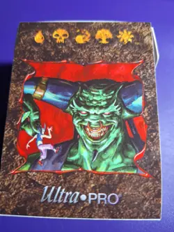 Rare Vintage Black Lotus Juzam Djinn Ultra Pro Deck Box 1997 Magic the Gathering - Image 3