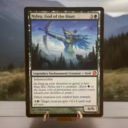 Magic: The Gathering Nylea God of the Hunt Legendary Theros Mythic Regular Eng - Image 1