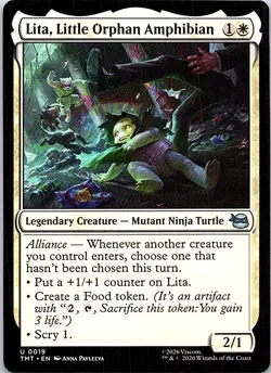 Teenage Mutant Ninja Turtles #19 Lita, Little Orphan Amphibian - Image 1