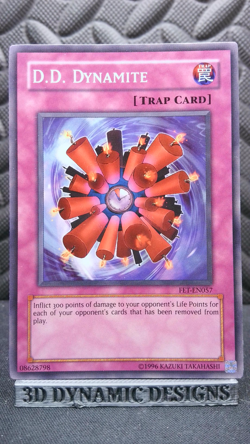 | Yugioh D.D. Dynamite FET-EN057 Flaming Eternity Common NM 🔥 | - Image 1