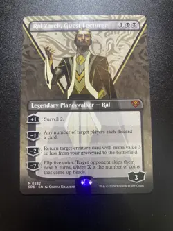 Magic SECRETS STRIXHAVEN unplayed mint RAL ZAREK GUEST LECTURER mythic full art - Image 1