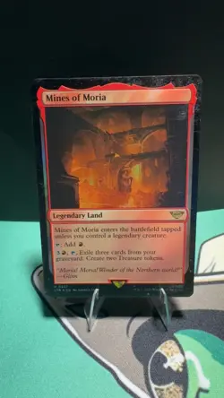 Mines of Moria 257 LOTR: Tales of Middle-earth Magic: The Gathering Foil HP - Image 1