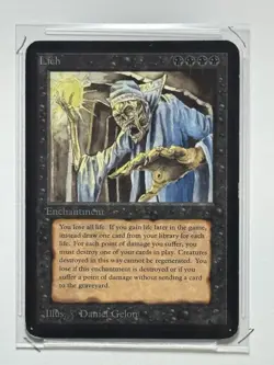 MtG Lich Alpha Edition (1993) - Image 1