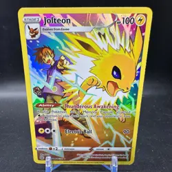 Jolteon TG04/TG30 Holo Brilliant Stars Trainer Gallery Pokemon - Image 1