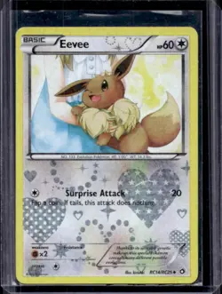2013 Pokemon Black & White Legendary Treasures Eevee Radiant #RC14/RC25 - Image 1