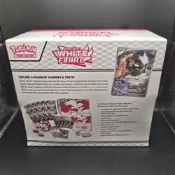 Pokemon Center ETBs Black Bolt and White Flare Sealed TCG - Image 4