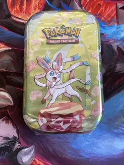 Prismatic Evolutions Mini Tin - Sylveon Art - Sealed Brand NEW - Pokemon TCG - Image 1