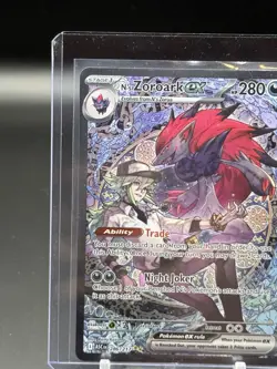 Pokemon TCG N's Zoroark Ex SIR 286/217 Ascended Heroes English NM - Image 2