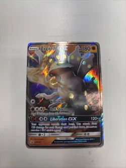 2018 Pokemon Sun & Moon #SM122 Zygarde GX Black Star Promo Holo NM- - Image 1