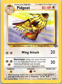 Pokemon TCG - Jungle - Pidgeot #24/64 - Image 1