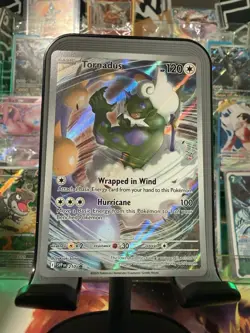 Pokemon Tornadus Sv: Scarlet & Violet Promo 210 Holo 120 HP English Kouki Saitou - Image 1
