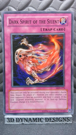 | Yugioh Dark Spirit of the Silent LON-079 Super Rare Labyrinth Night NM 🔥 | - Image 1