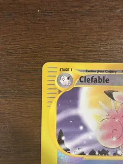 Pokemon Clefable 041/165 Expedition Base Set 2002 Reverse Holo Rare - MP - Image 2
