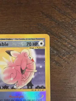 Pokemon Clefable 041/165 Expedition Base Set 2002 Reverse Holo Rare - MP - Image 3