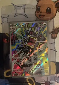 Pokemon TCG Scarlet & Violet Paradox Rift Loudred 212/182 Illustration Rare - Image 3
