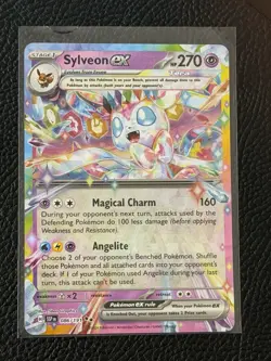 Pokemon TCG - Scarlet & Violet - Surging Sparks - Sylveon ex 086/191 - NM - Image 1