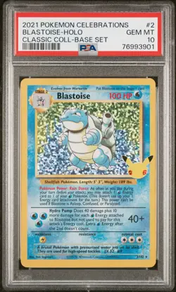Pokemon Celebrations Charizard Blastoise Venusaur PSA 10 Sequential, Holo Bleed - Image 3