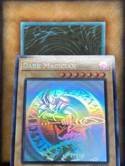 Yugioh Dark Magician GFTP-EN128 Ghost Rare 1st Ed LP (#2) - Image 4