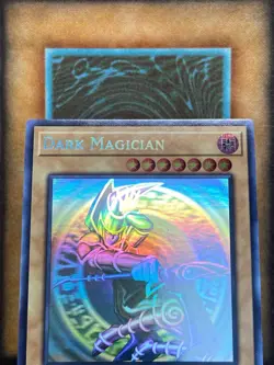 Yugioh Dark Magician GFTP-EN128 Ghost Rare 1st Ed LP (#2) - Image 5