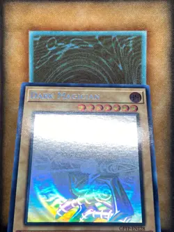 Yugioh Dark Magician GFTP-EN128 Ghost Rare 1st Ed LP (#1) - Image 3