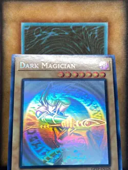 Yugioh Dark Magician GFTP-EN128 Ghost Rare 1st Ed LP (#1) - Image 4