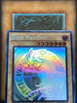 Yugioh Dark Magician GFTP-EN128 Ghost Rare 1st Ed LP (#1) - Image 5