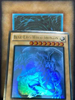 Yugioh Blue-Eyes White Dragon GLD5-EN001 Gold Ghost Rare Limited Edition VLP - Image 4